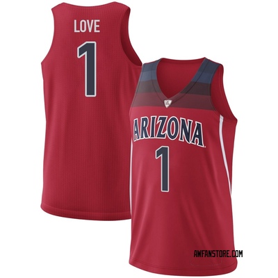 Men's Caleb Love Arizona Wildcats Replica Basketball Jersey - Red