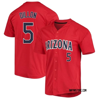 Men's Cole Dillon Arizona Wildcats Replica Vapor Untouchable Full-Button Baseball Jersey - Red