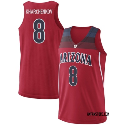 Men's Ivan Kharchenkov Arizona Wildcats Replica Basketball Jersey - Red