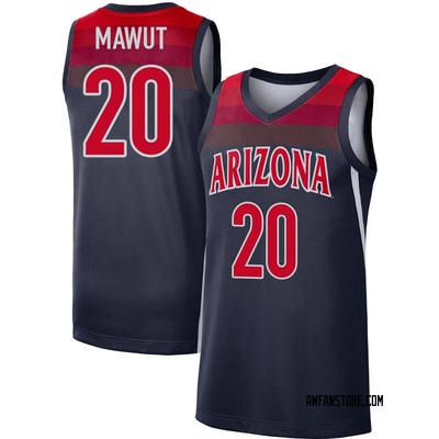 Men's Mabil Mawut Arizona Wildcats Replica Basketball Jersey - Navy