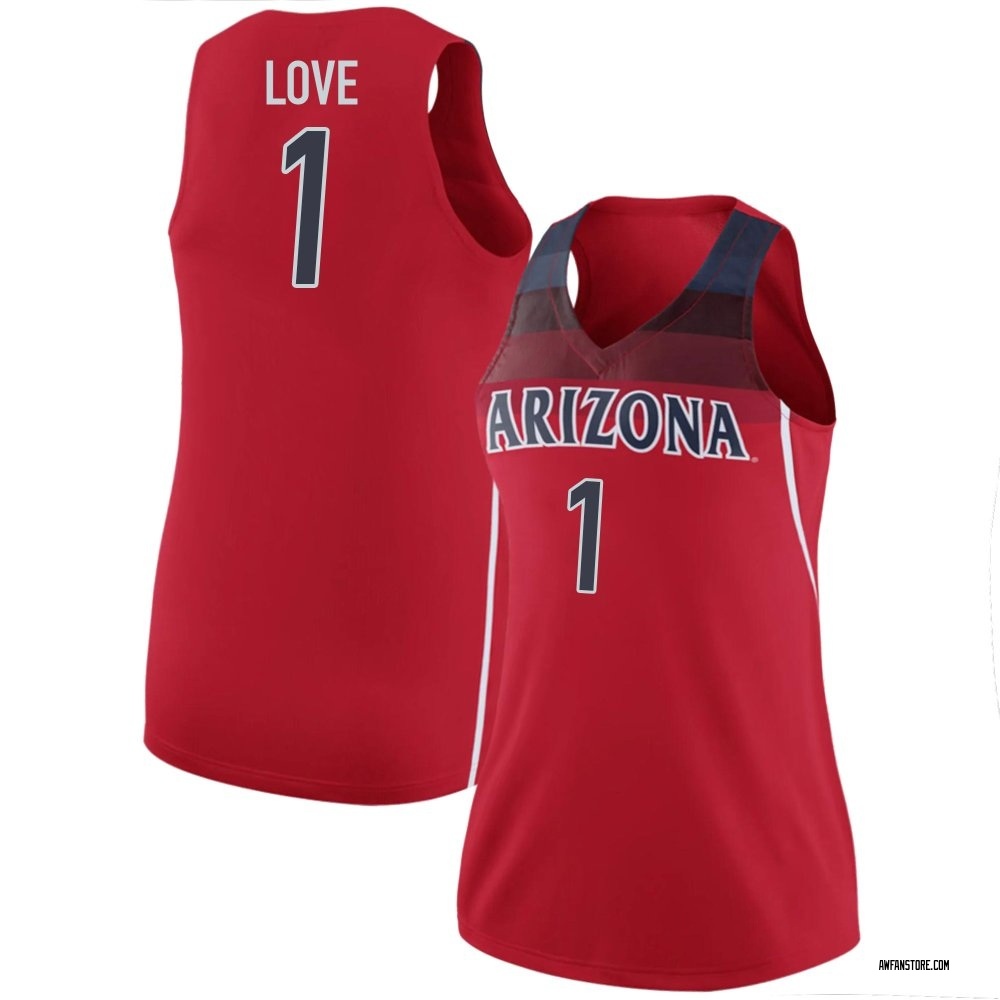 Women's Caleb Love Arizona Wildcats Replica Basketball Jersey - Red