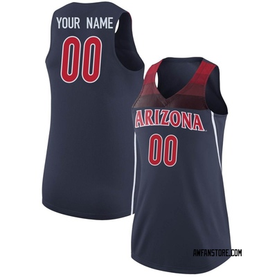 Women's Custom Arizona Wildcats Replica Basketball Jersey - Navy