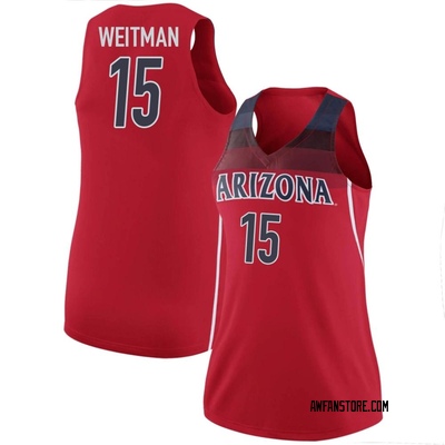 Women's Grant Weitman Arizona Wildcats Replica Basketball Jersey - Red