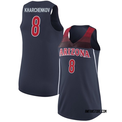 Women's Ivan Kharchenkov Arizona Wildcats Replica Basketball Jersey - Navy