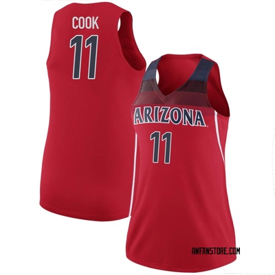Women's Jackson Cook Arizona Wildcats Replica Basketball Jersey - Red