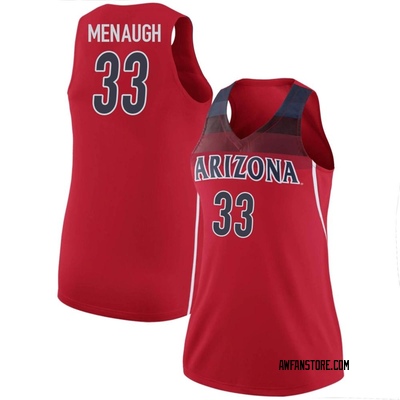 Women's Will Menaugh Arizona Wildcats Replica Basketball Jersey - Red