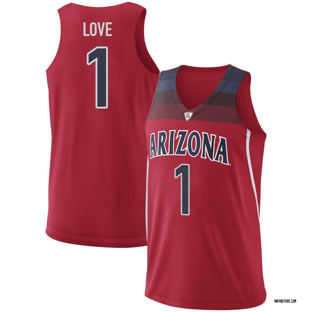 Youth Caleb Love Arizona Wildcats Replica Basketball Jersey - Red