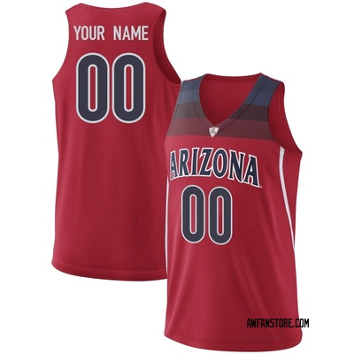 Youth Custom Arizona Wildcats Replica Basketball Jersey - Red