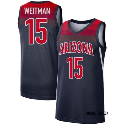 Youth Grant Weitman Arizona Wildcats Replica Basketball Jersey - Navy