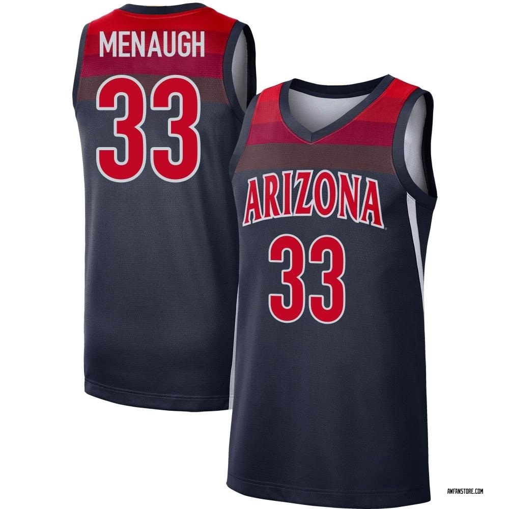 Youth Will Menaugh Arizona Wildcats Replica Basketball Jersey - Navy