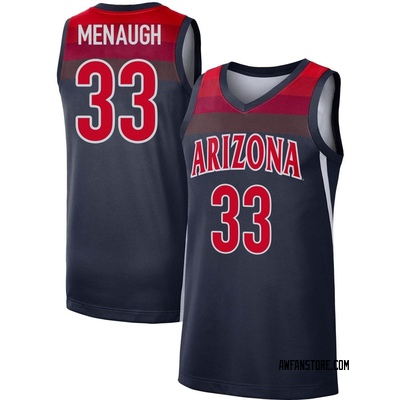 Youth Will Menaugh Arizona Wildcats Replica Basketball Jersey - Navy